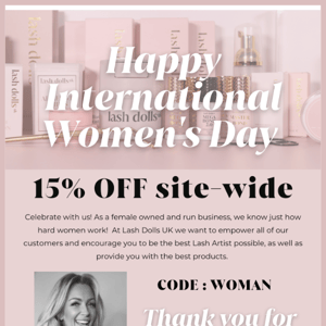 Your International Women's Day Treat