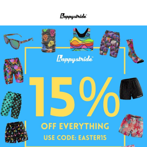 15% off everything for Easter! 🐰