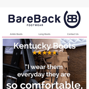 Bareback Footwear, you've got to try these! ⭐⭐⭐⭐⭐