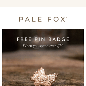 Free Pin Badge