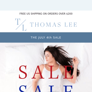 Save 20% during the July 4th sale