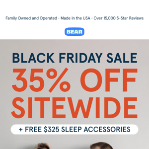 35% Off Sitewide (Seriously, We've Never Offered This Much Off Before)