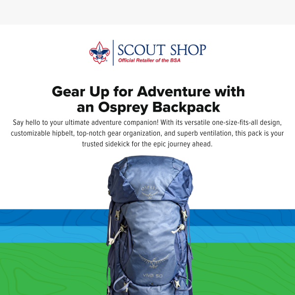 Gear Up for Adventure with an Osprey Backpack!