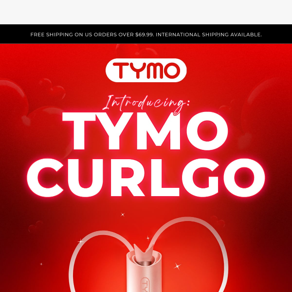 The TYMO CURLGO has officially dropped 🔥