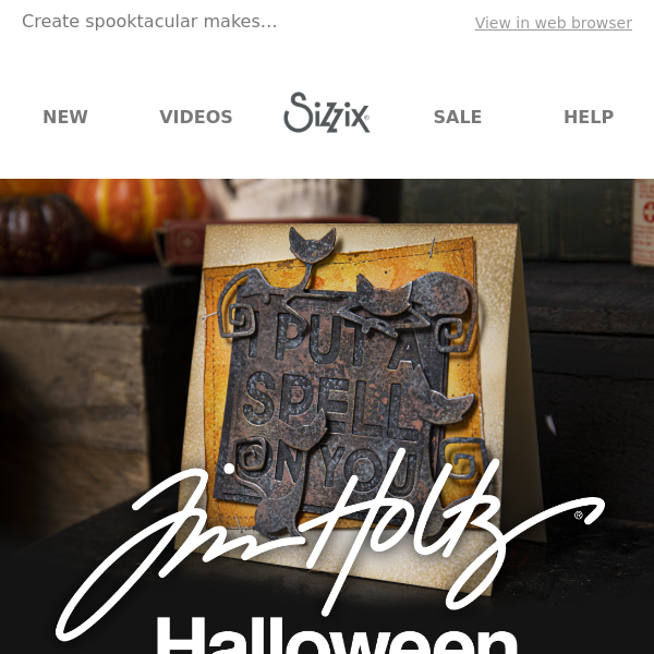 Tim Holtz Halloween Collection is here!