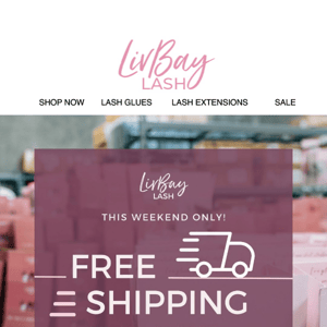 🚨 FREE Shipping This Weekend Only! 🚨