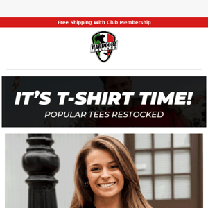 It's T-Shirt Time ✊🇮🇹