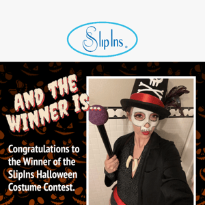 Costume Contest Winner & Cyber Month is Here!