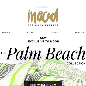 NEW 🌴 The Palm Beach Collection + New FREE Pattern