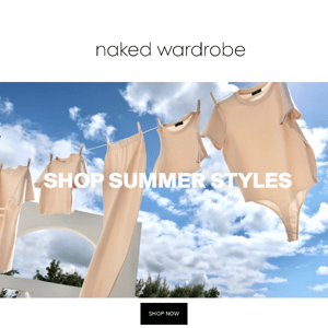A NAKED SUMMER | SHOP THE NEW COLLECTIONS