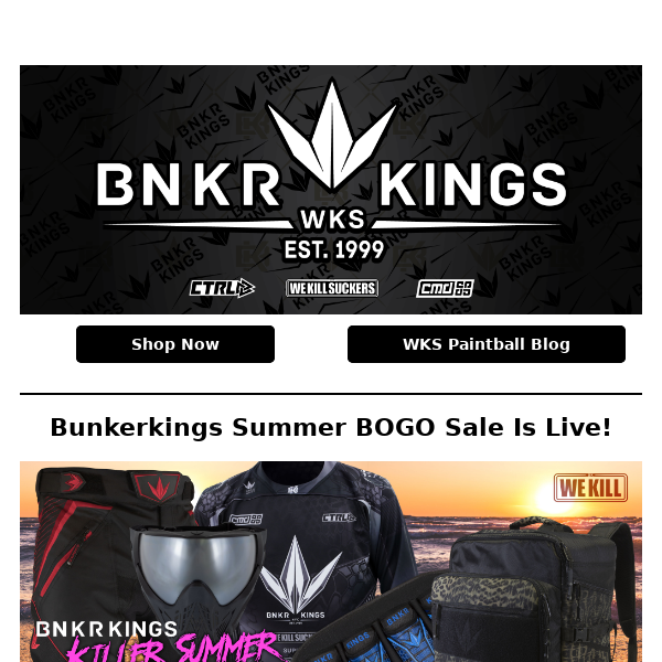 Bunkerkings Summer BOGO Sale Going on Now!