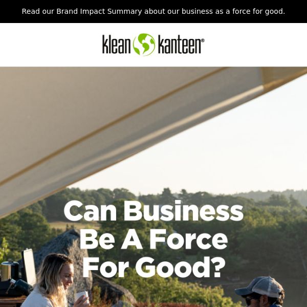 Can Business Be a Force for Good?