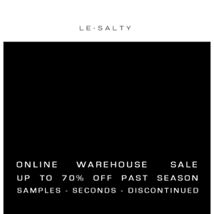 Online Warehouse Sale