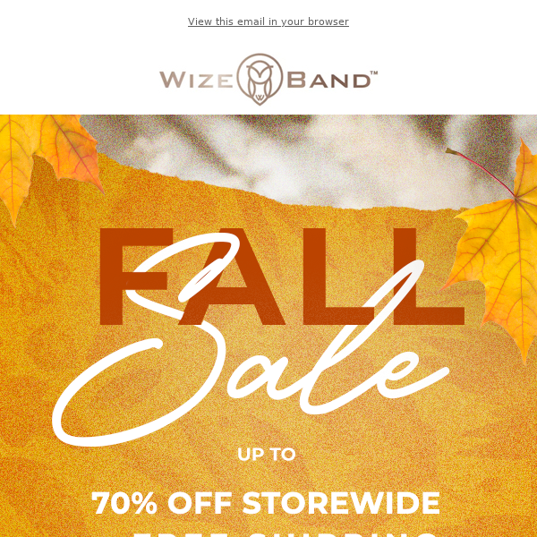 🍁 FALL SALE 🍂 UP TO 70% OFF STOREWIDE