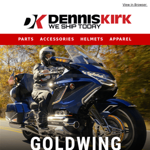 Check out Goldwing Luggage at DK!