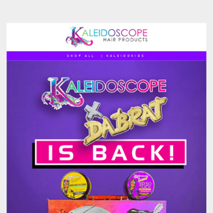 Kaleidoscope x DA BRAT is BACK IN STOCK!🚨