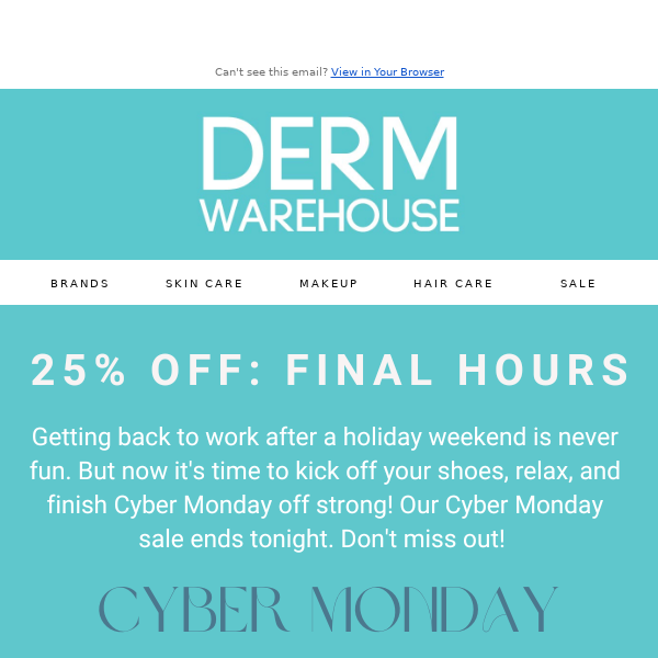 25% Off - Just a Few Hours Left