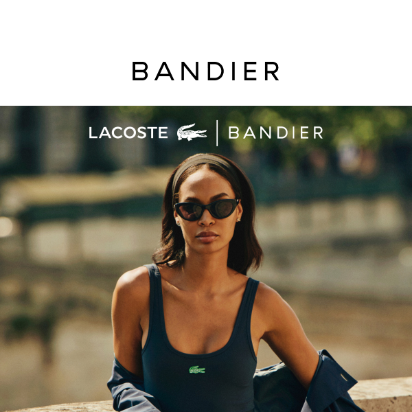 THE SEPTEMBER DROP: LACOSTE X BANDIER