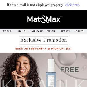 Exclusive GIFT | Kérasilk Repairing Spray