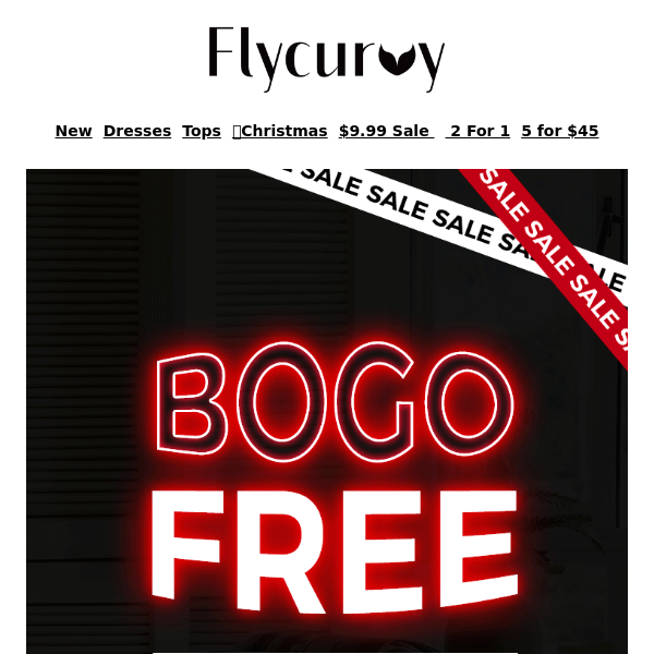 FlyCurvy, Black Friday comes early! Down to 50% off