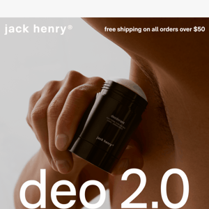 Reserve Deodorant 2.0. Reimagined & Reformulated.