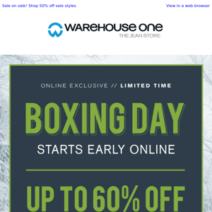 BOXING DAY DEALS START NOW🤑