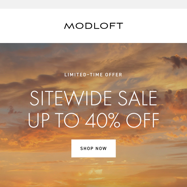 Modloft's Spring Sitewide Sale Starts Now! - Limited Time Offer