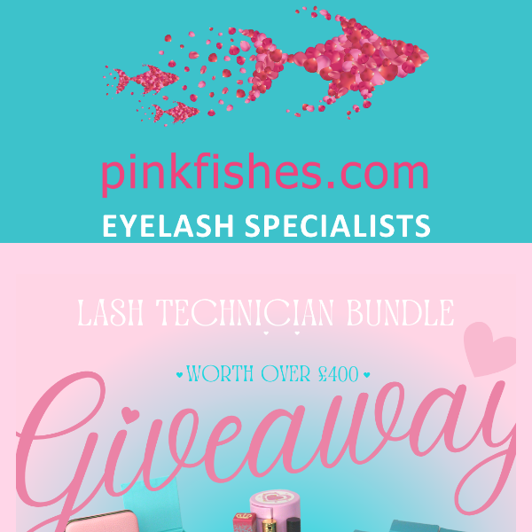Sassy Lash X Pinkfishes Giveaway 😍