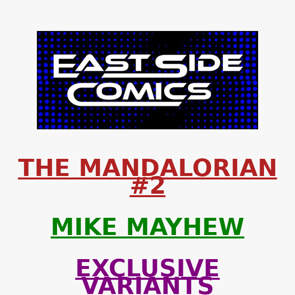 🔥 REVEALING THE MANDALORIAN #2 MIKE MAYHEW EXCLUSIVES - GROGU IS HERE! 🔥 PRE-SALE FRIDAY (7/01) at 5PM (ET) / 2PM(PT) 🔥