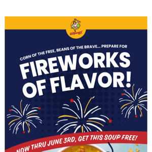 Fireworks and Free Soup?