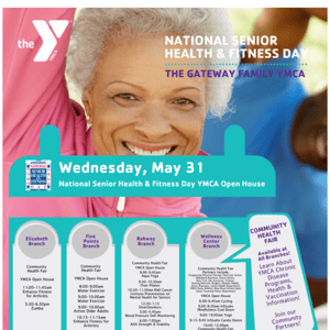 Join us for YMCA Senior Health & Fitness Day