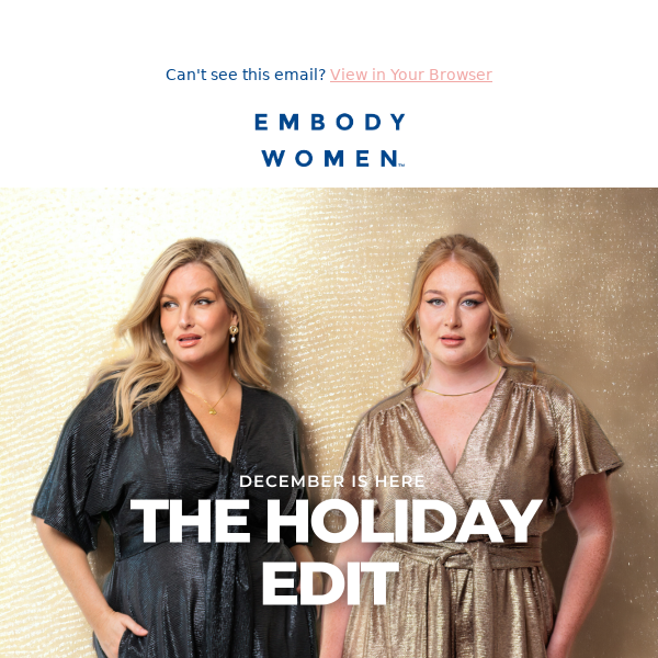 Celebrate in Style  ✨ Your Exclusive Holiday Edit