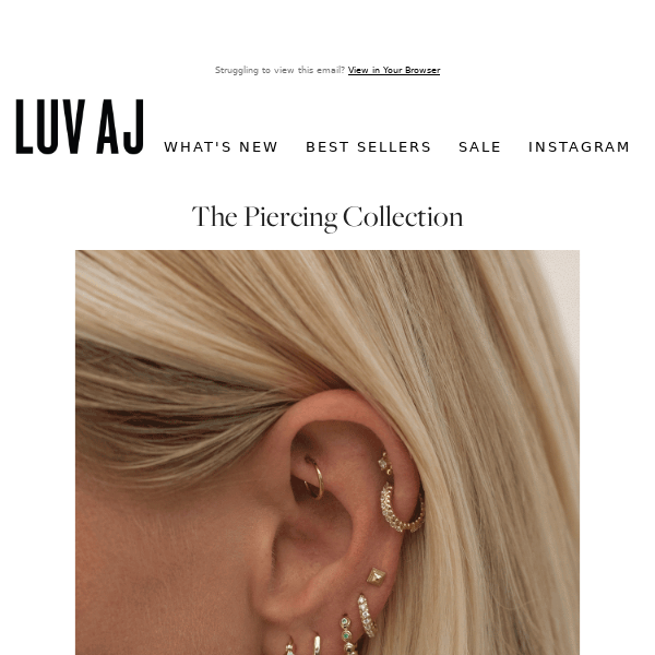 The Ultimate Piercing Collection is here ✨