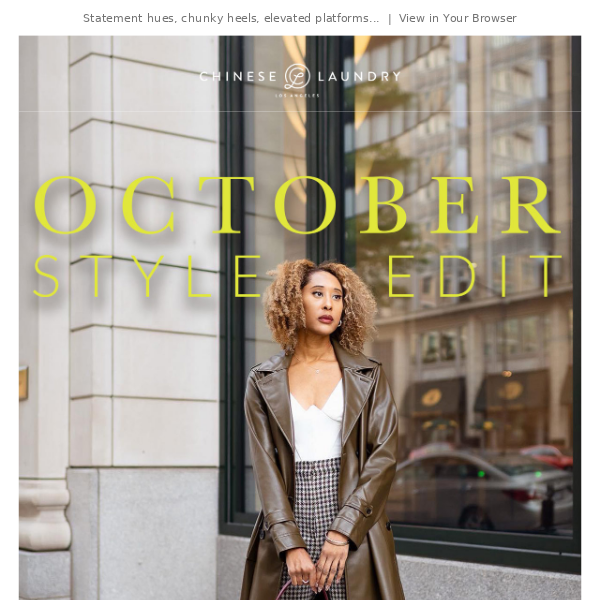 October Style Edit