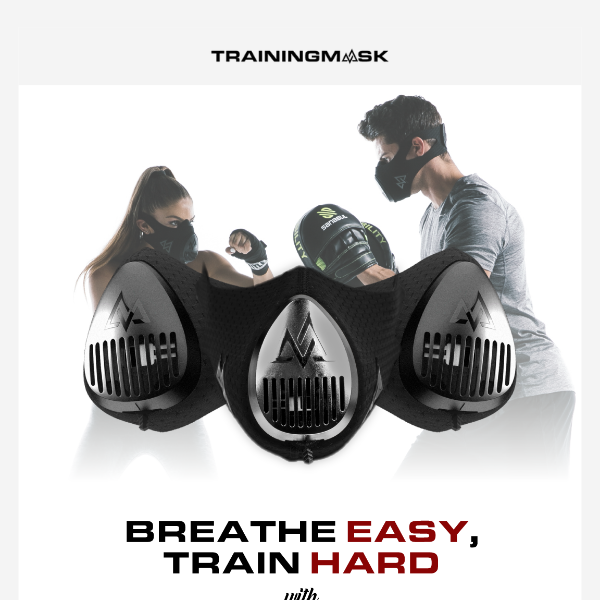 Breathe Easy, Train Hard with the Training Mask 3.0!