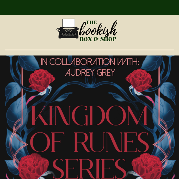 Kingdom of Runes Exclusive Luxe Series Preorder is AVAILABLE NOW 🙌