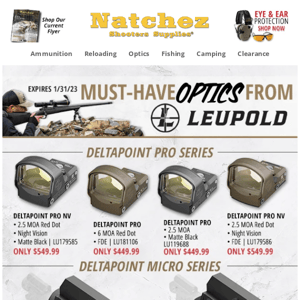 Must-Have Optics From Leupold