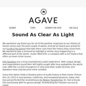 Sound as Clear as Light