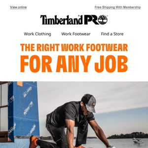 The right work boots & shoes for ANY jobsite.