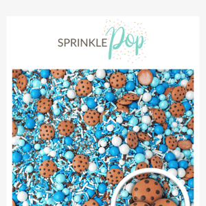 "Cookies & Milk" Sprinkle Mix is BACK! 🍪