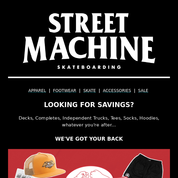 Want Savings on Skate Gear? We Got Your Back 👊
