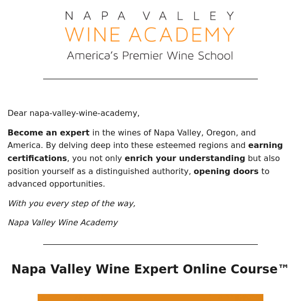 Boost Your Wine Career: Become a Certified Expert in Napa Valley, Oregon, and American Wines!