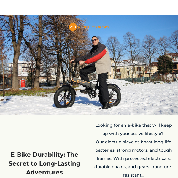 Maximize Your E-Bike's Lifespan