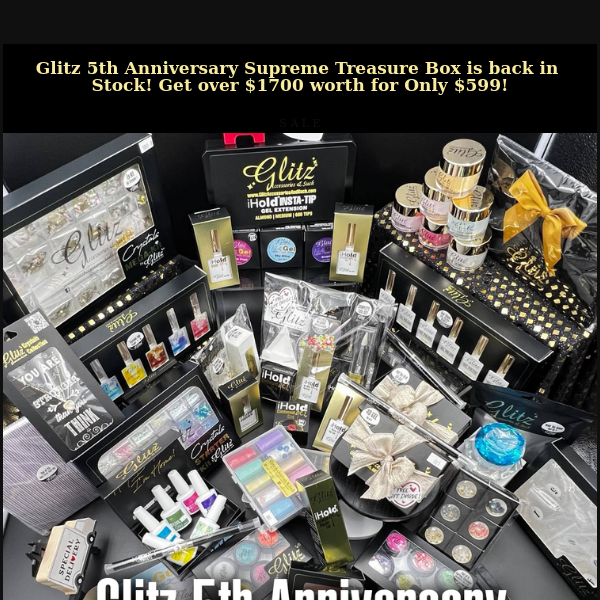 Our Anniversary Treasure Box is Back in Stock!