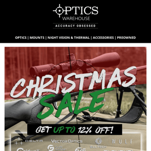 Christmas Sale 🎅🏼 | Save up to 12% NOW!