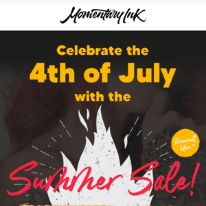 🇺🇸 Ink Your 4th of July look and get up to 40% off! 🇺🇸