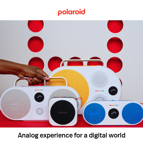 Polaroid Speakers: bringing a new sound to you 🔉