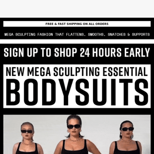 ESSENTIAL BODYSUIT Early Access