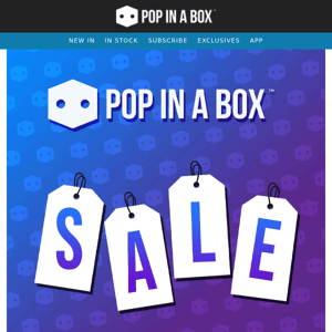 📢 SALE ALERT: Pops! For $8.39! 📢