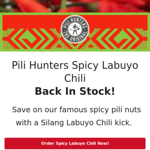 FINALLY BACK IN STOCK! 🌶️ Spicy Labuyo Chili 🌶️